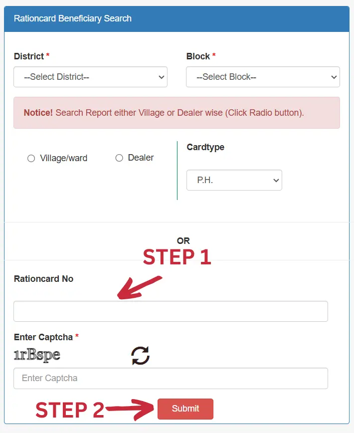 ration card jharkhand